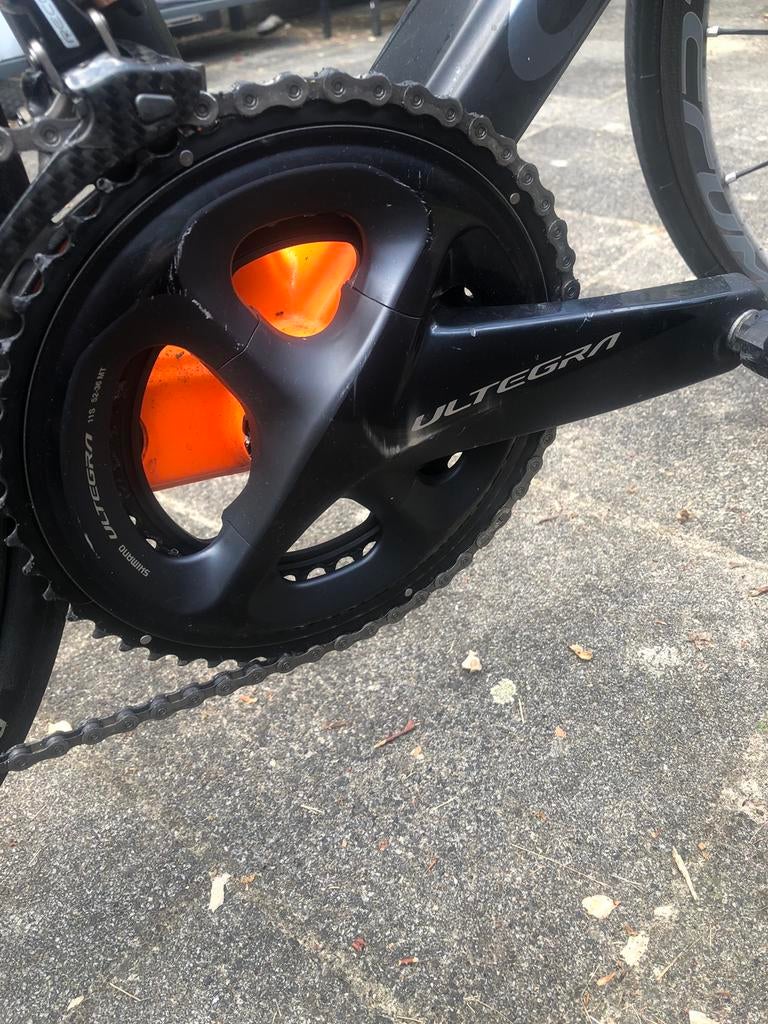 Shimano Ultergra compact crankstel 52/36, Fietsen en Brommers, Ophalen of Verzenden, Gebruikt