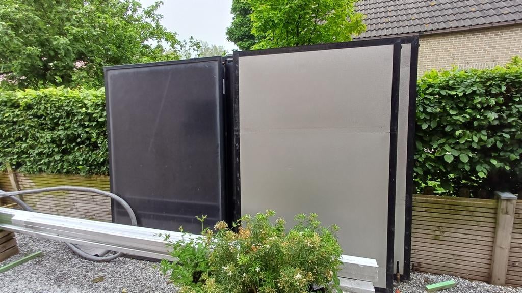 Panneaux de chaudière solaire thermique 4 pièces, Bricolage & Construction, Panneaux solaires & Accessoires, Utilisé, Collecteur