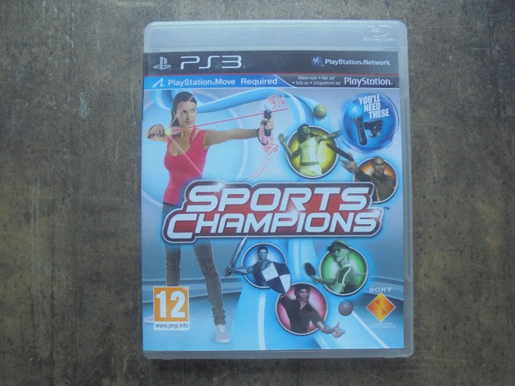 Sports Champions voor PS3 (zie foto's), Consoles de jeu & Jeux vidéo, Enlèvement ou Envoi, À partir de 12 ans, Utilisé, 3 joueurs ou plus