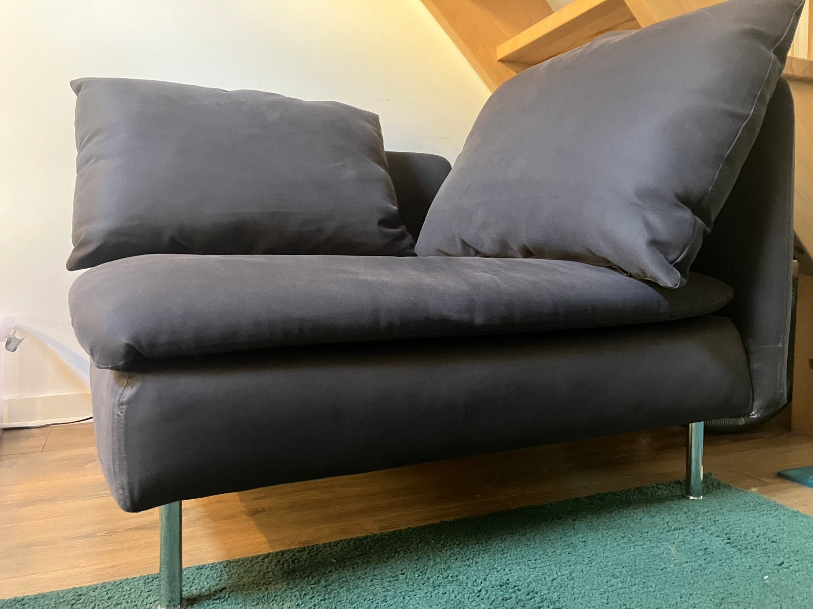Ikea fauteuil d'angle SODERHAMN, Maison & Meubles, 75 à 100 cm, Moins de 150 cm, Une personne, Enlèvement