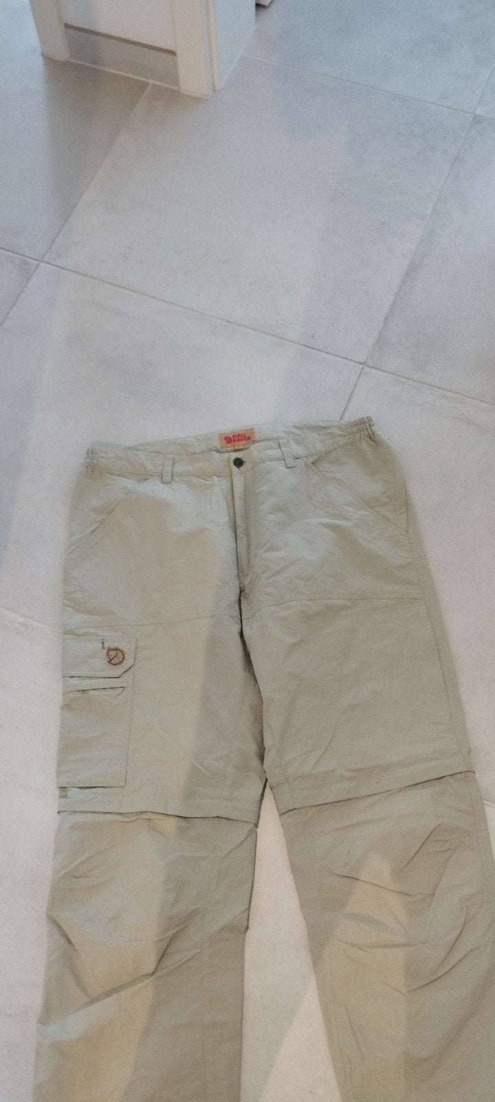 Fjallraven 2-in-1 broek, Ophalen