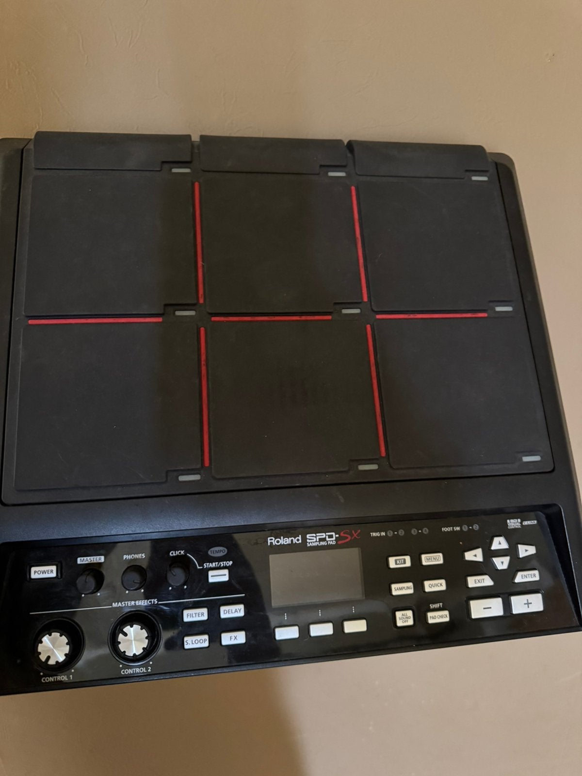Roland SPD-SX + Roland standaard te koop, Muziek en Instrumenten, Ophalen, Zo goed als nieuw, Roland