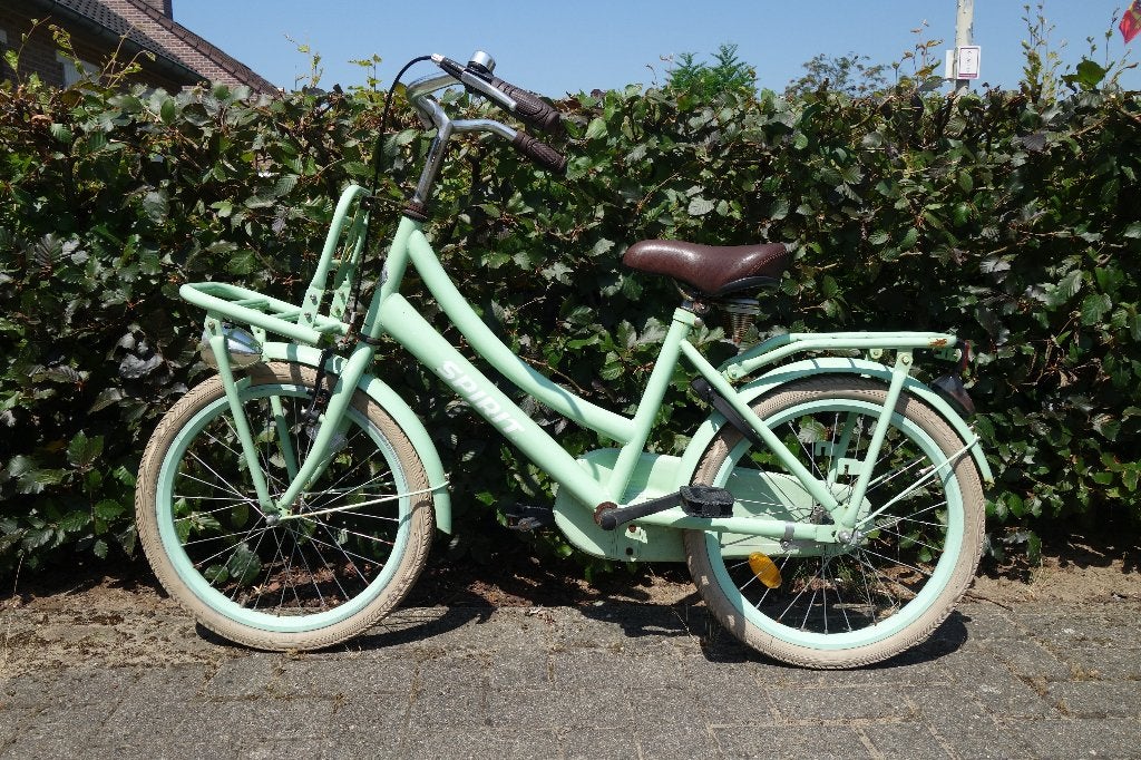 kinderfiets, Fietsen en Brommers, Ophalen, Gebruikt, Terugtraprem, Handrem
