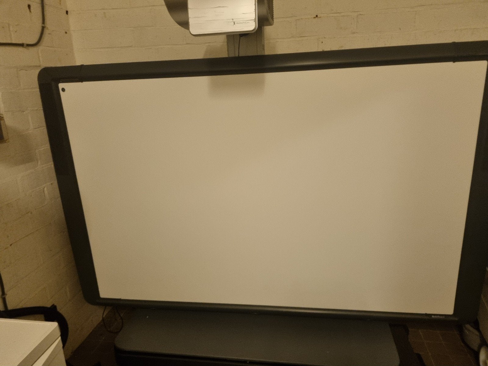 smartboard met beamer, Enlèvement