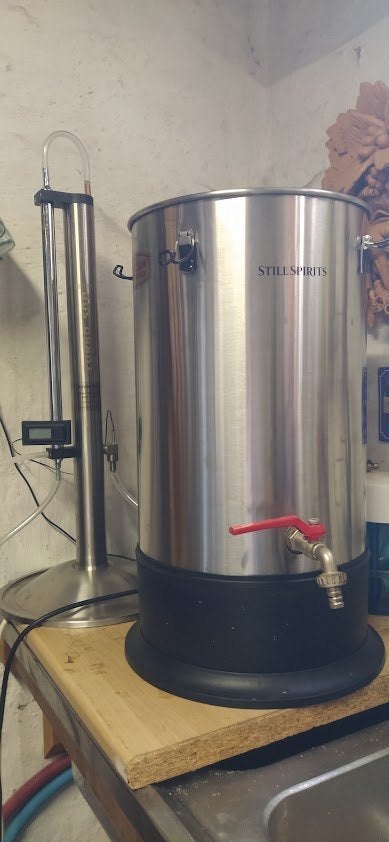 Distilleerketel Turbo 500 Still spirits Waterstroomregelaar, Ophalen, Gebruikt