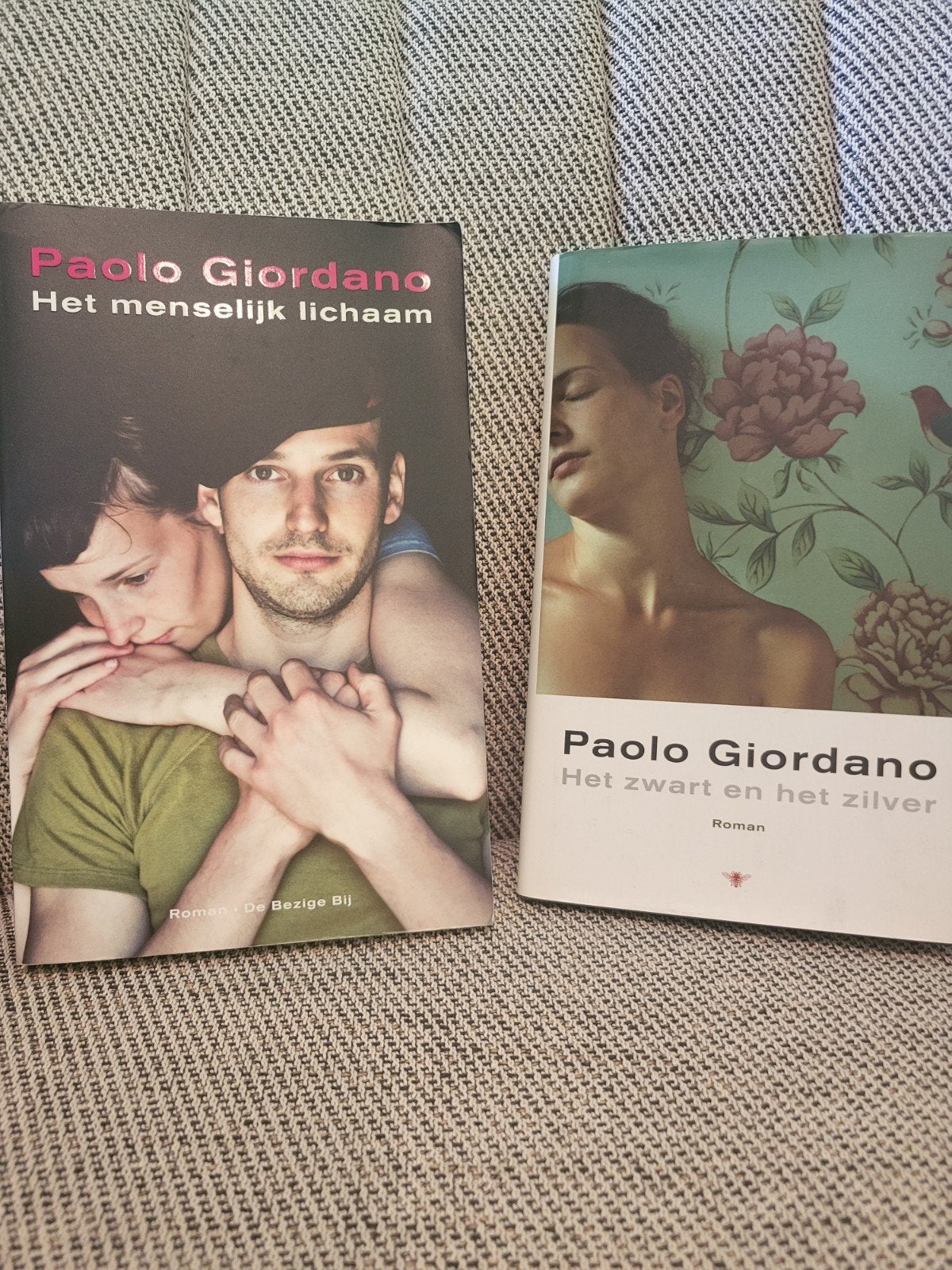 Paolo Giordano - Het menselijk lichaam+Het zwart en het zilv, Ophalen