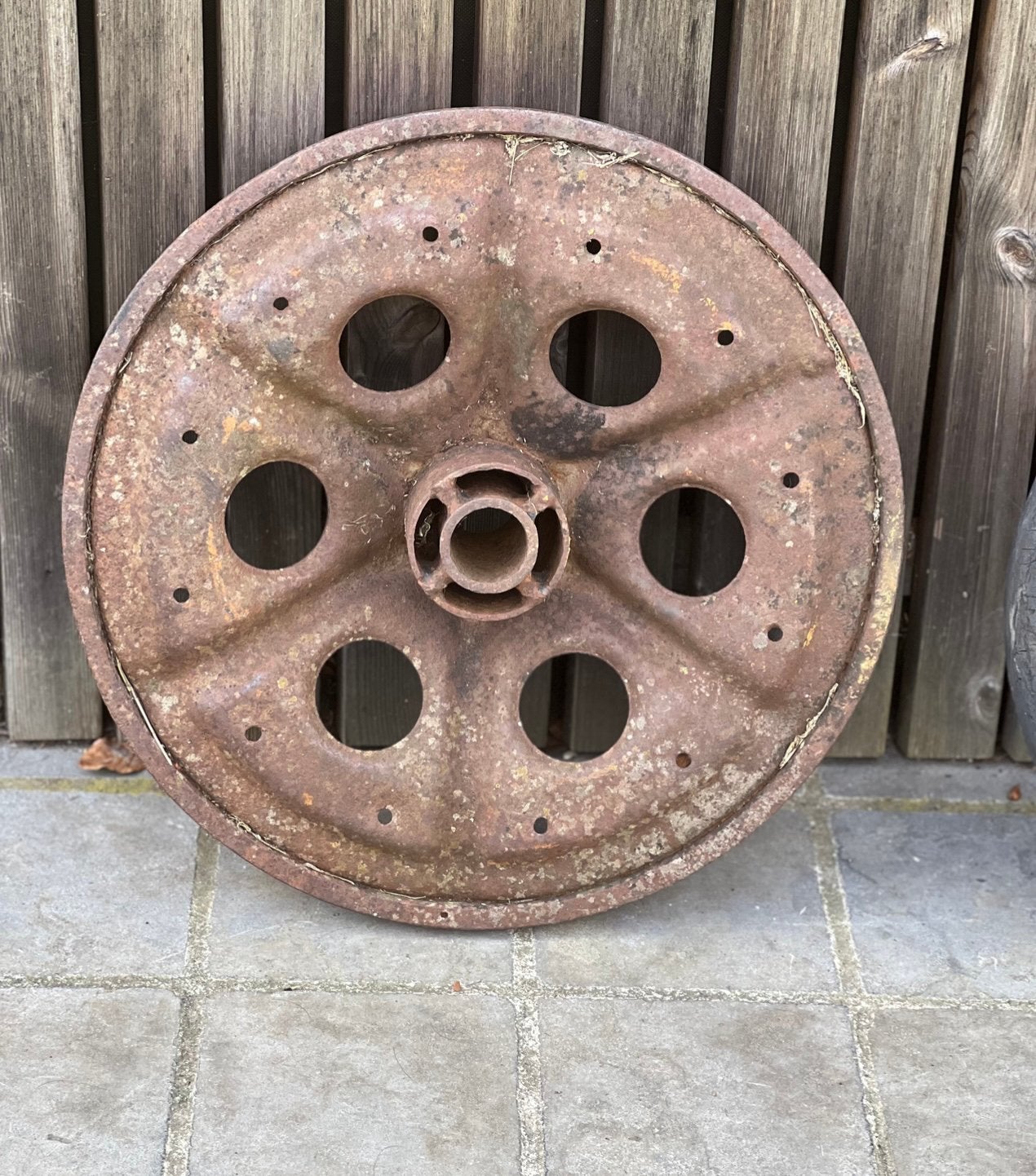 WW2 Originele Sd.Kfz.7  weel, Collections, Enlèvement ou Envoi