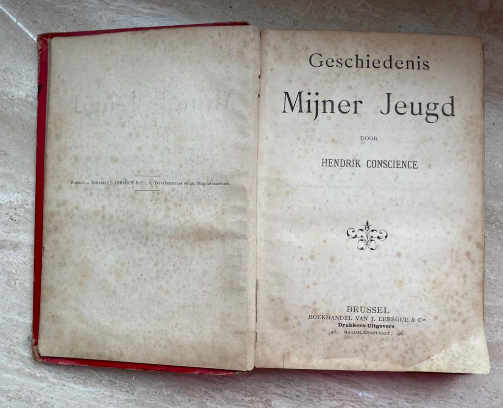 Geschiedenis Mijner Jeugd door Hendrik Conscience, Enlèvement ou Envoi