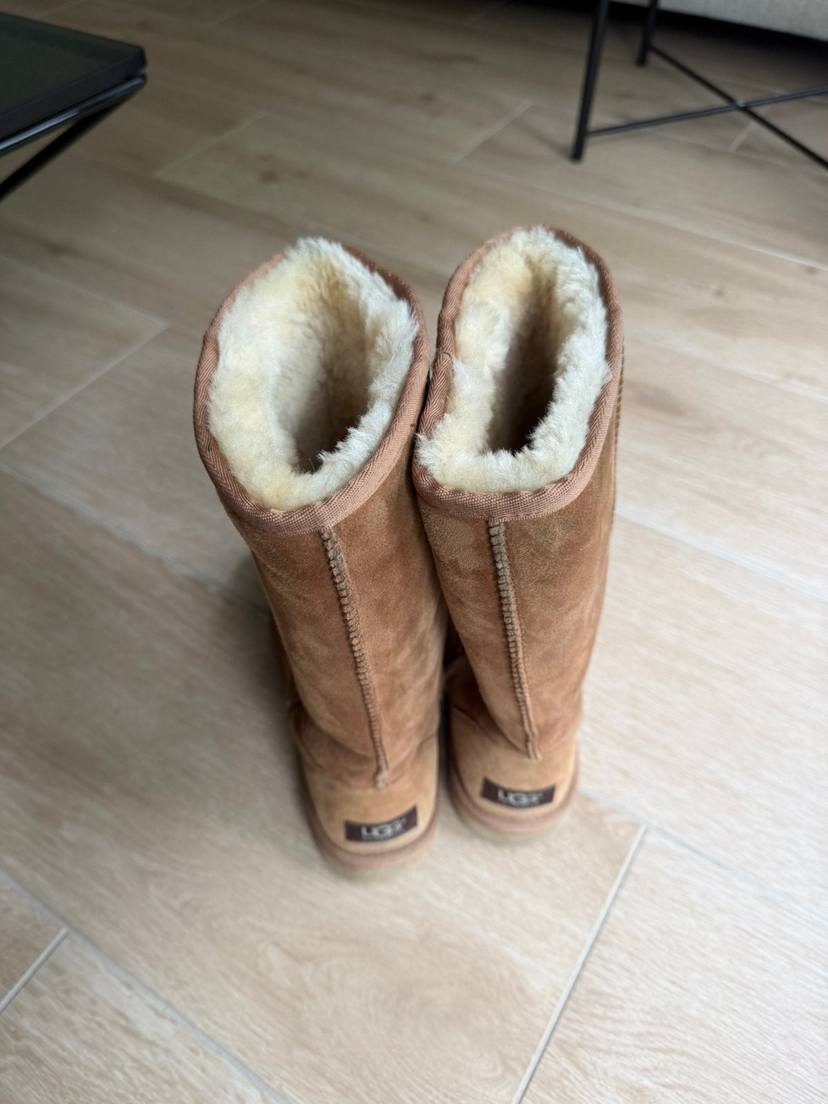 Ugg’s Laarzen, Kleding | Dames, Ophalen, Hoge laarzen, Bruin, Gedragen