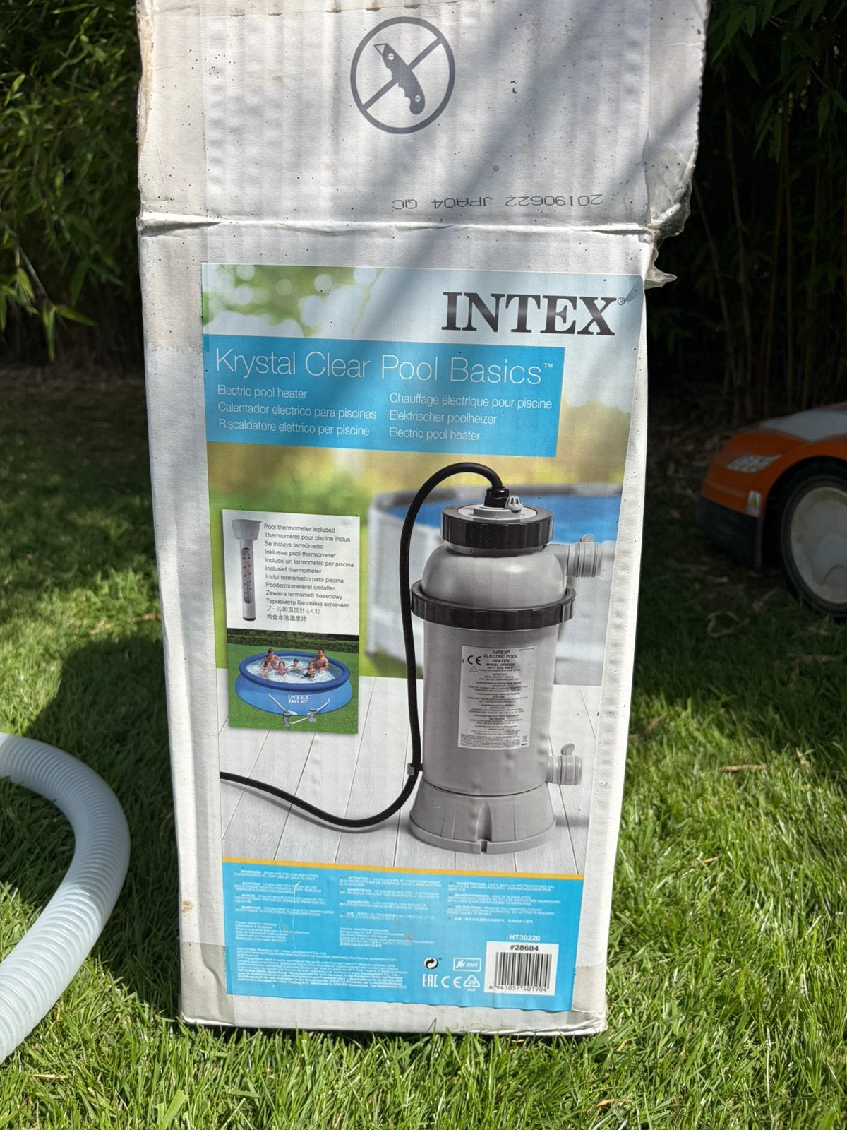 INTEX waterverwarmer, Ophalen, Zo goed als nieuw, Verwarming