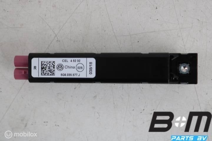 Antenneversterker VW Golf 7 R FL 5G6035577J, Auto diversen, Autoradio's, Gebruikt