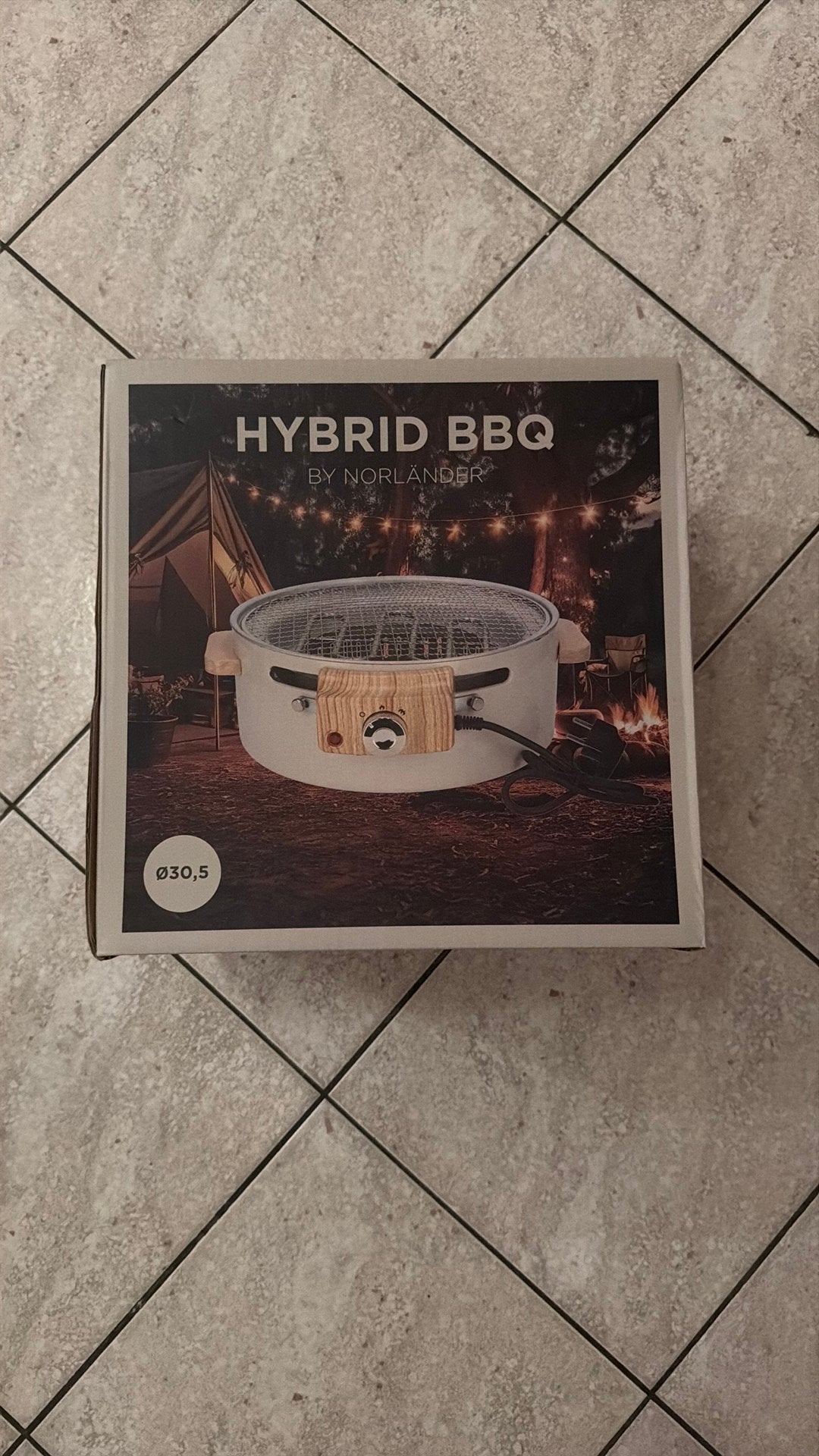 Hybrid barbecue by norlander, Enlèvement, Neuf