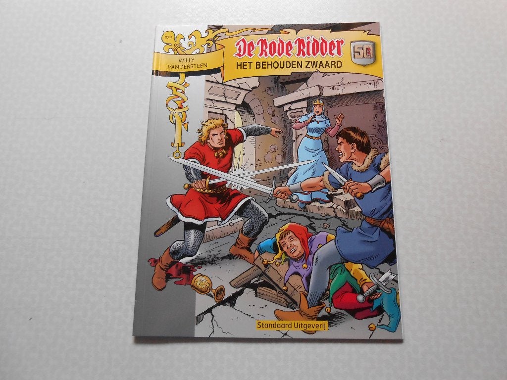 Rode ridder 224 Het behouden zwaard 2009 1 ste druk., Willy Vandersteen, Eén stripboek, Nieuw, Ophalen of Verzenden
