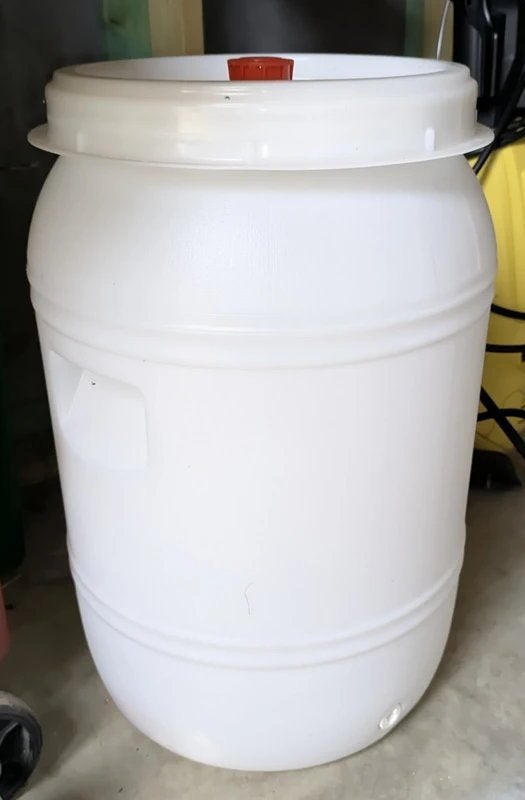 Kunststof gistingsvat 60 liter voor wijn, Ophalen, Nieuw