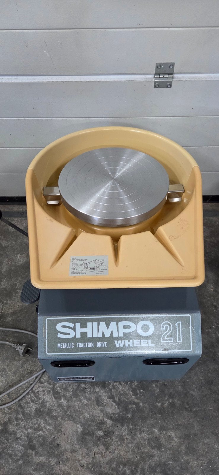 Shimpo Rk10 draaischijf pottenbakken, Enlèvement