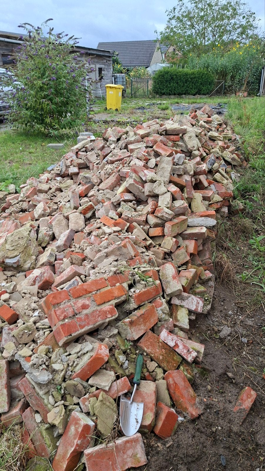 Gratis beerse bakstenen, Ophalen, Bakstenen