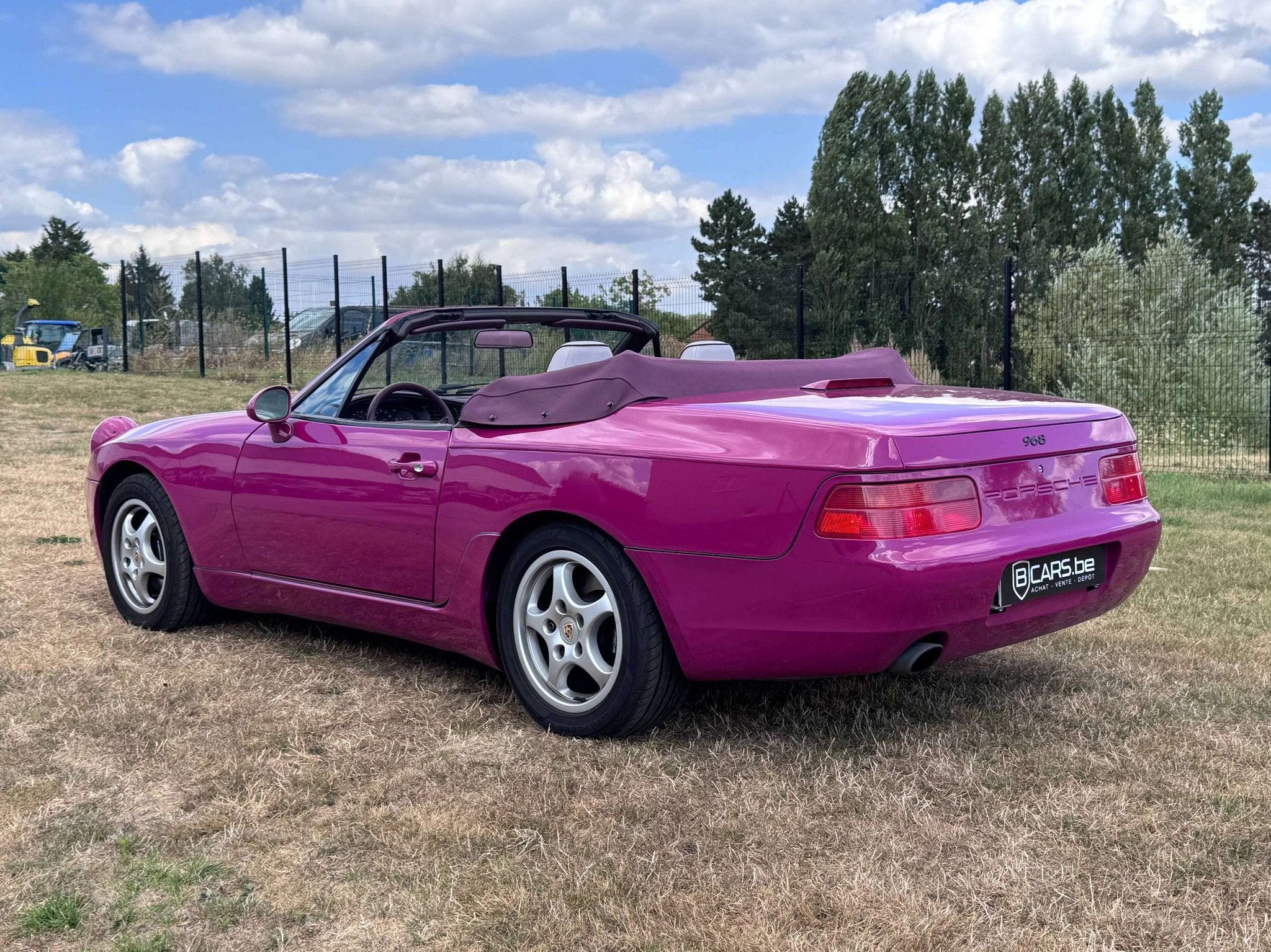 Porsche 968 Cabriolet RUBYSTONE OVER APRICOT AND MAGENTA ULT, Autos, Cuir, Achat, Entreprise, Autres couleurs