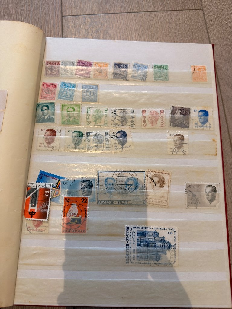 Postzegel collectie, Ophalen