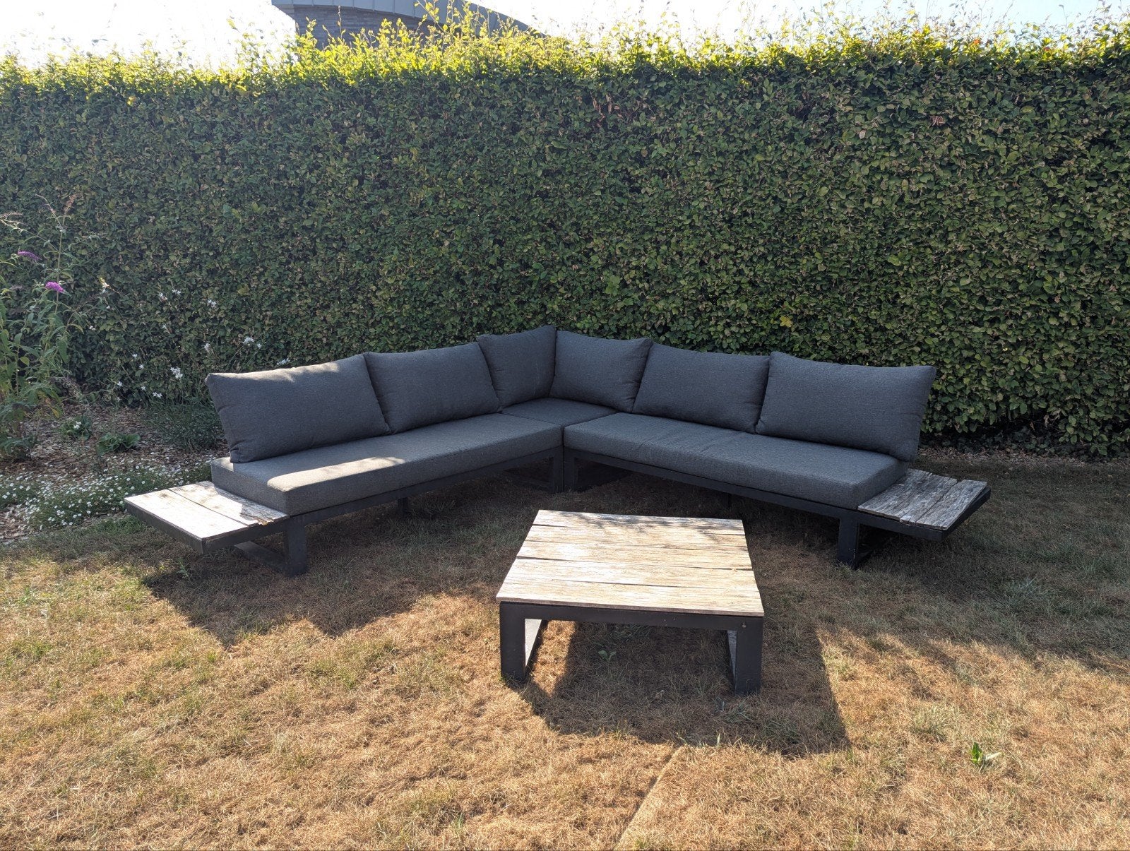 lounge tuin, Ophalen, Hout