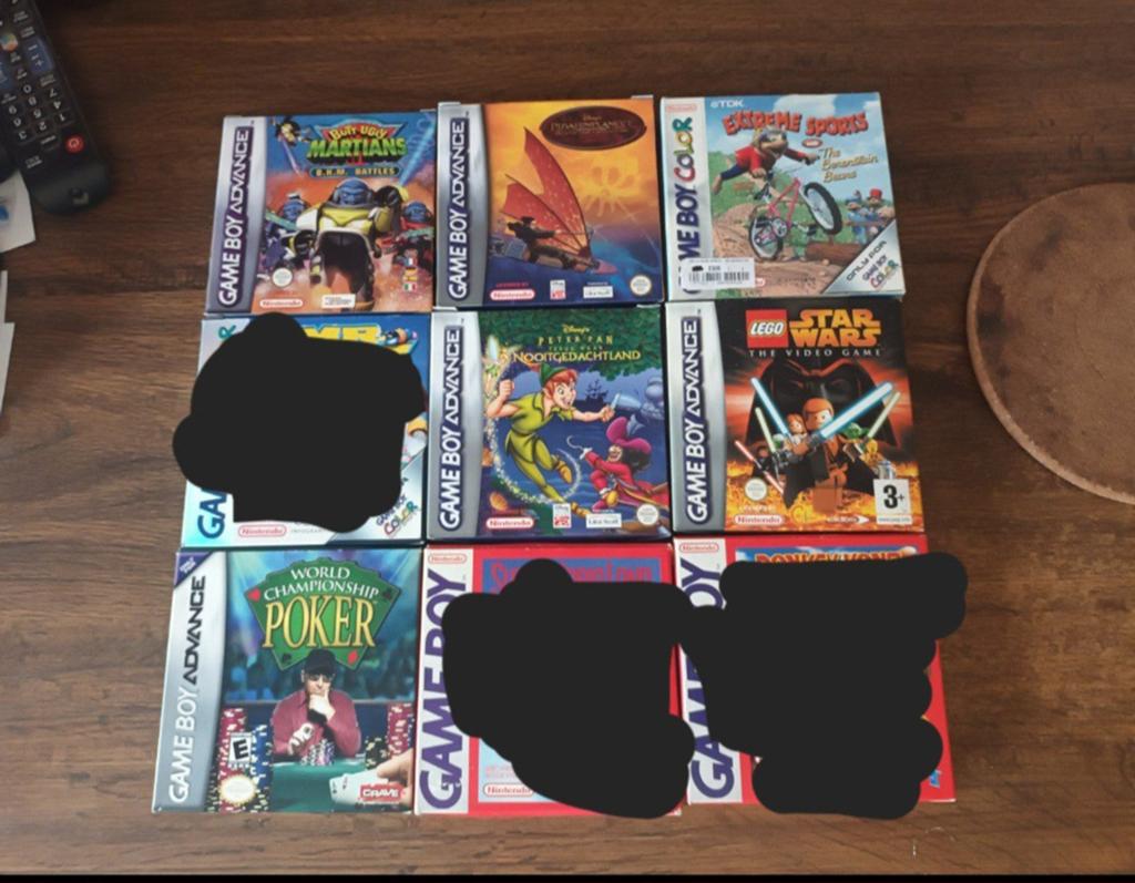 Diverse Gameboy Spelletjes Compleet Met Doos, Ophalen