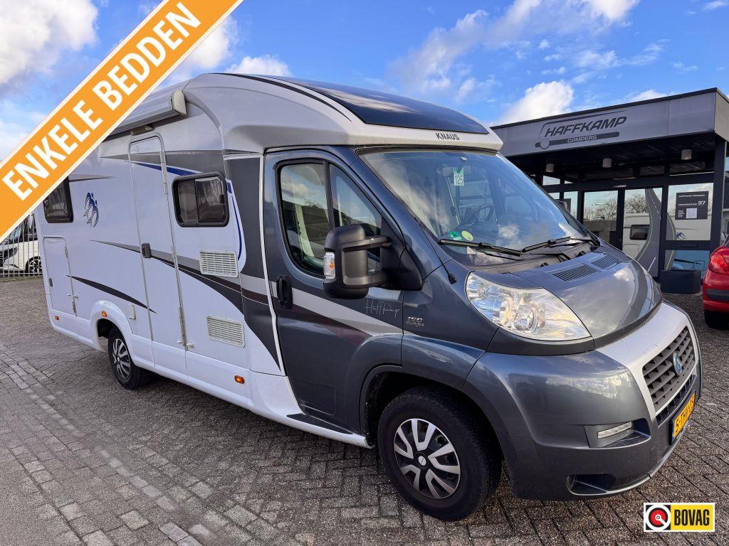 Knaus Van TI 600 ME TV SAT CAMERA 150pk Zonne, Caravans en Kamperen, Mobilhomes, Bedrijf, Knaus, Half-integraal