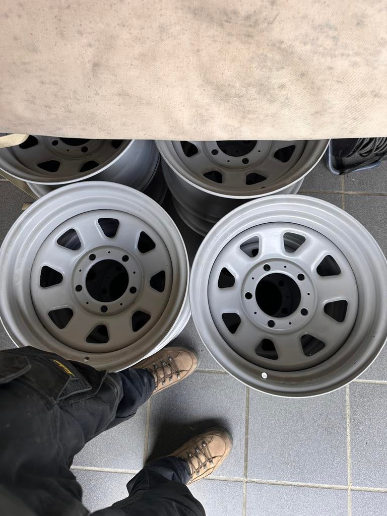 Wagon wheels voor jeep cij, Enlèvement, Révisé, Jeep