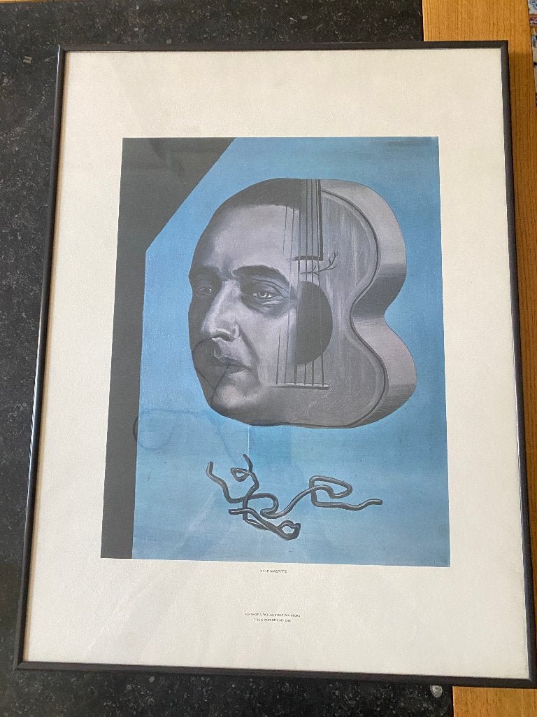Tiré à part  - Magritte, Antiquités & Art, Art | Lithographies & Sérigraphies, Sérigraphie, Abstrait, Enlèvement