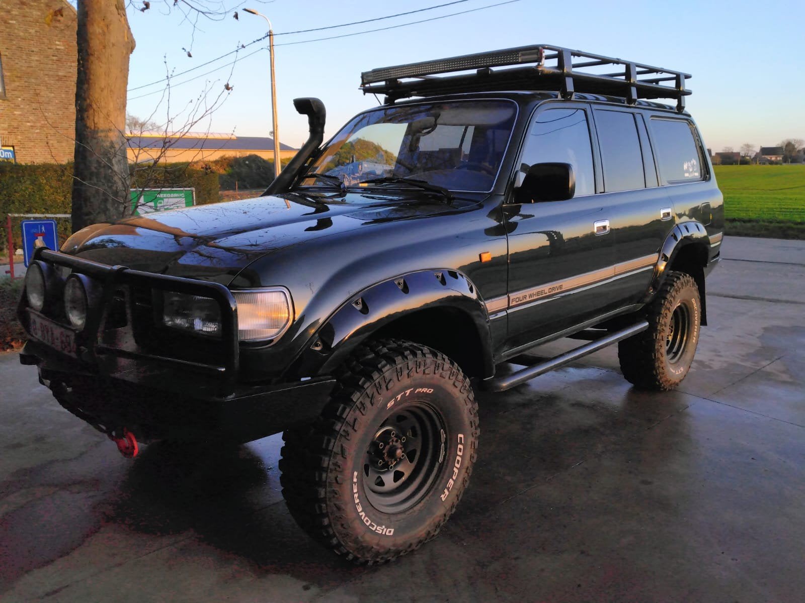 Toyota land cruiser 80, Auto's, Toyota, Automaat, 5 zetels, Particulier, SUV of Terreinwagen