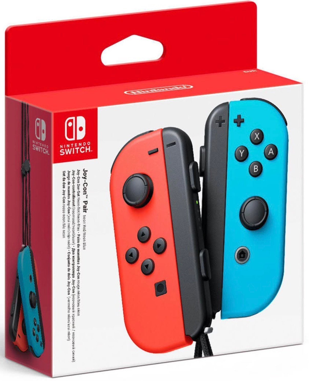 Paire de Joy-Con Nintendo Switch – Rouge & Bleu, Enlèvement ou Envoi, Comme neuf, Switch