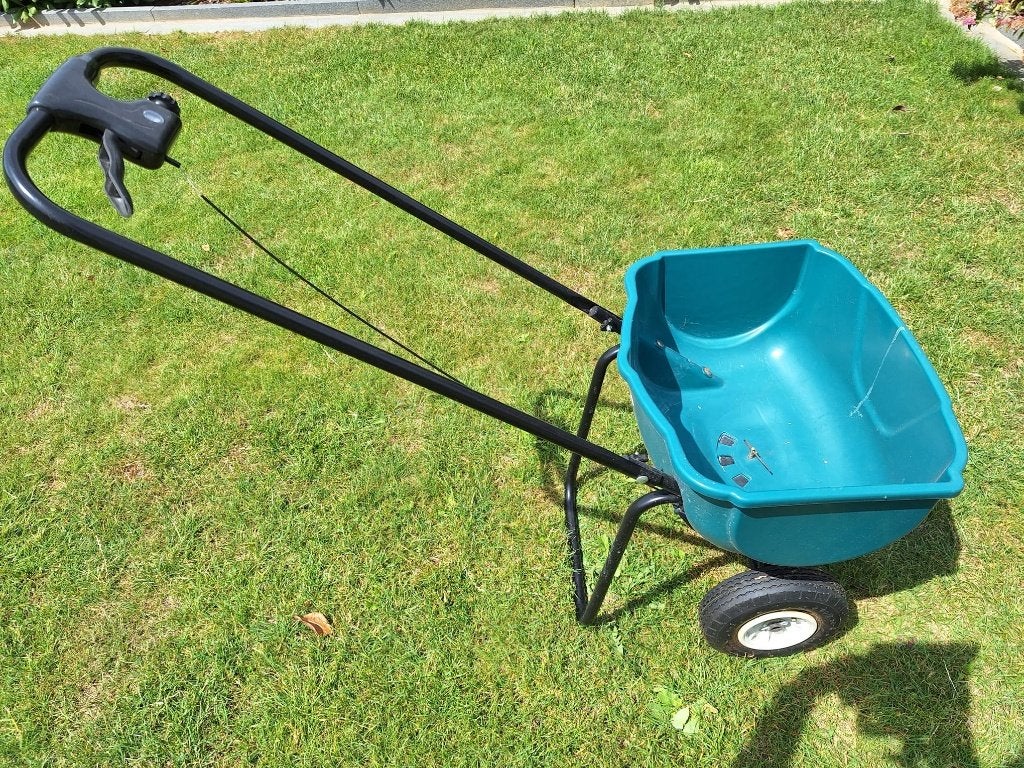 Strooiwagen, Tuin en Terras, Ophalen