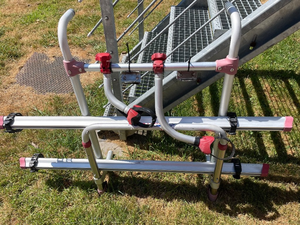 Vends porte vélo fiamma pour mobilhome ou van, Caravanes & Camping, Enlèvement, Comme neuf