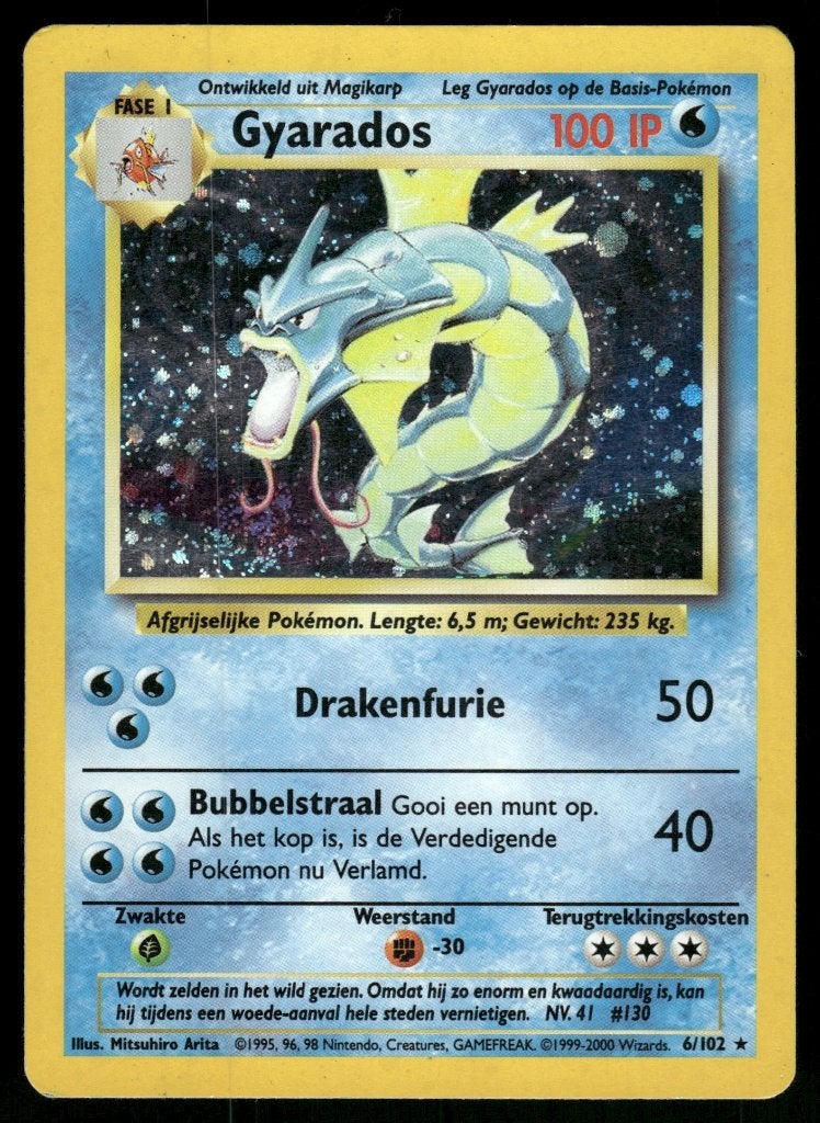 Gyarados 6/102 - Base (NL) (Good), Verzenden, Gebruikt