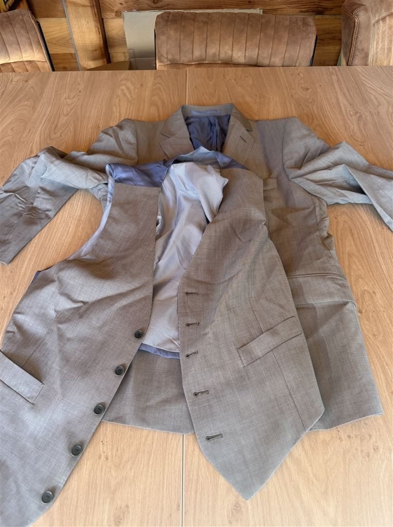 M&S Collection Blazer/Jasje - Maat 48, Kleding | Heren, Kostuums en vesten, Ophalen of Verzenden, Zo goed als nieuw, Maat 48/50 (M)