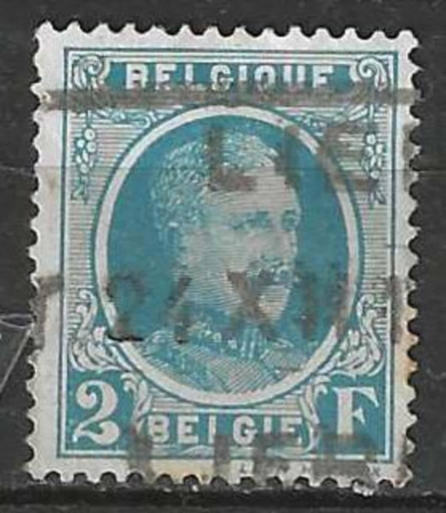 Belgique 1921/1927 - Yvert/OBP 208 - Roi Albert I. (ST), Envoi, Affranchi, Oblitéré, Maison royale