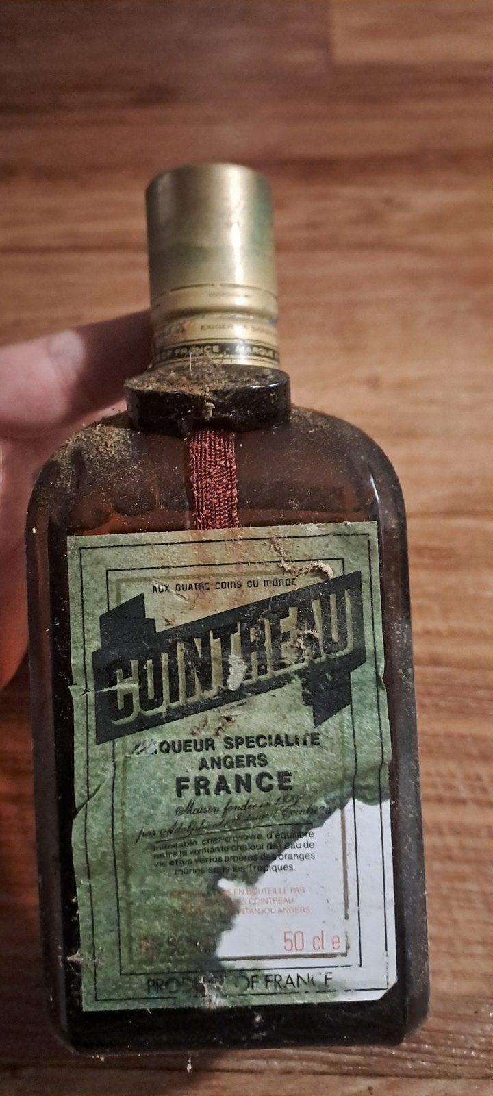 Cointreau 50cl ongeopend jaren 80, Verzamelen, Wijnen, Ophalen of Verzenden