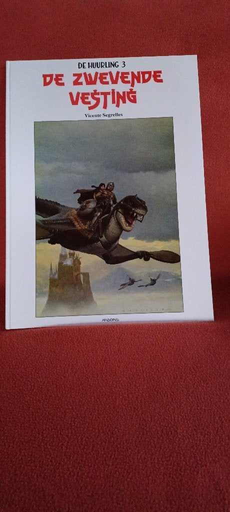 De Huurling 3. De zwevende vesting., Ophalen, Vincente Segrelles, Eén stripboek, Nieuw