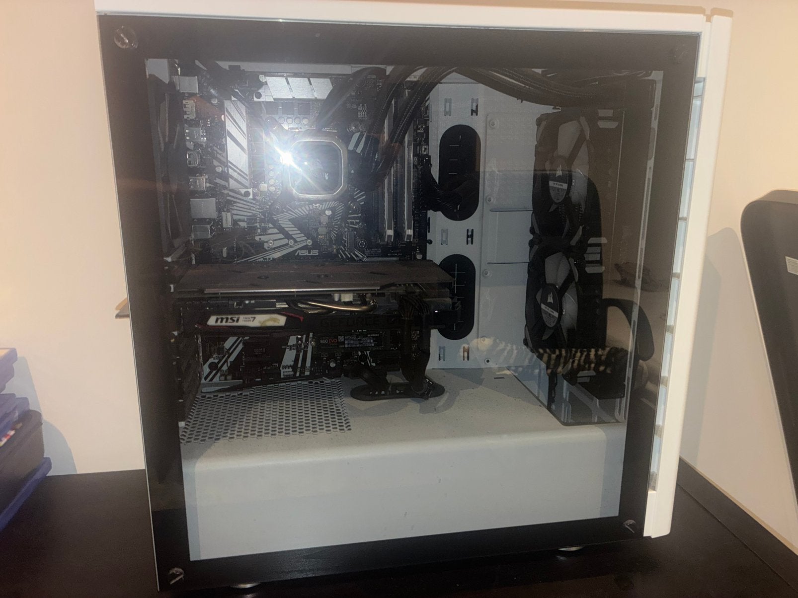 Corsair pc, Computers en Software, Computerbehuizingen, Ophalen of Verzenden, Zo goed als nieuw