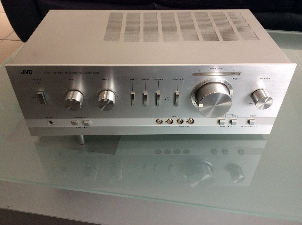 Vintage versterker JVC AS7, Ophalen of Verzenden