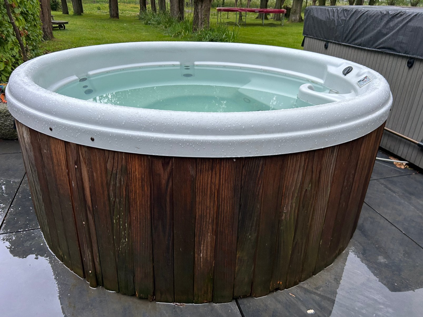 Nordic hottub, warm- of koudwaterbad, Ophalen, Gebruikt, Filter, Vast