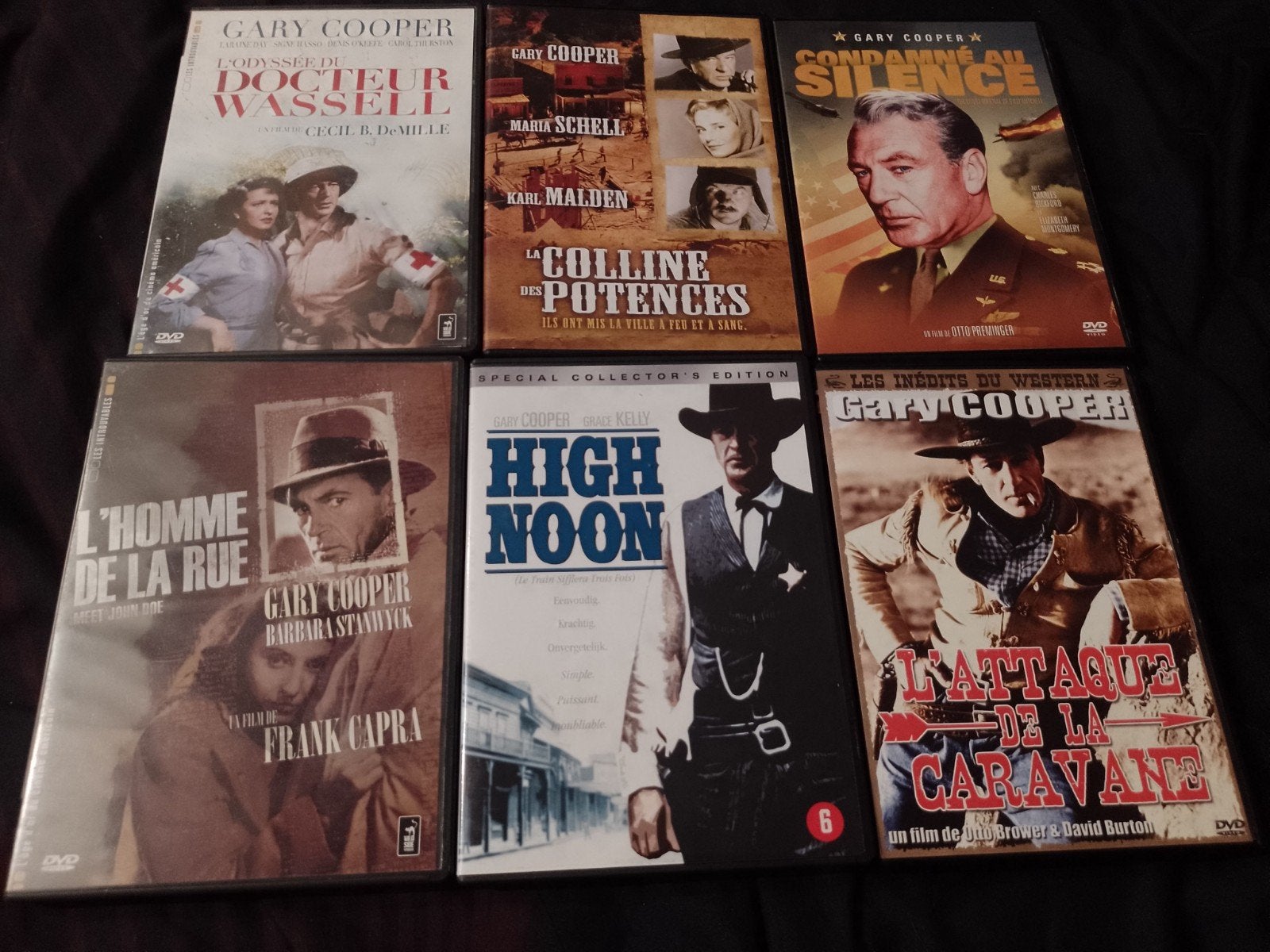 A vendre en dvd liste évolutive films Gary Cooper, Action, Enlèvement ou Envoi, Français, Français