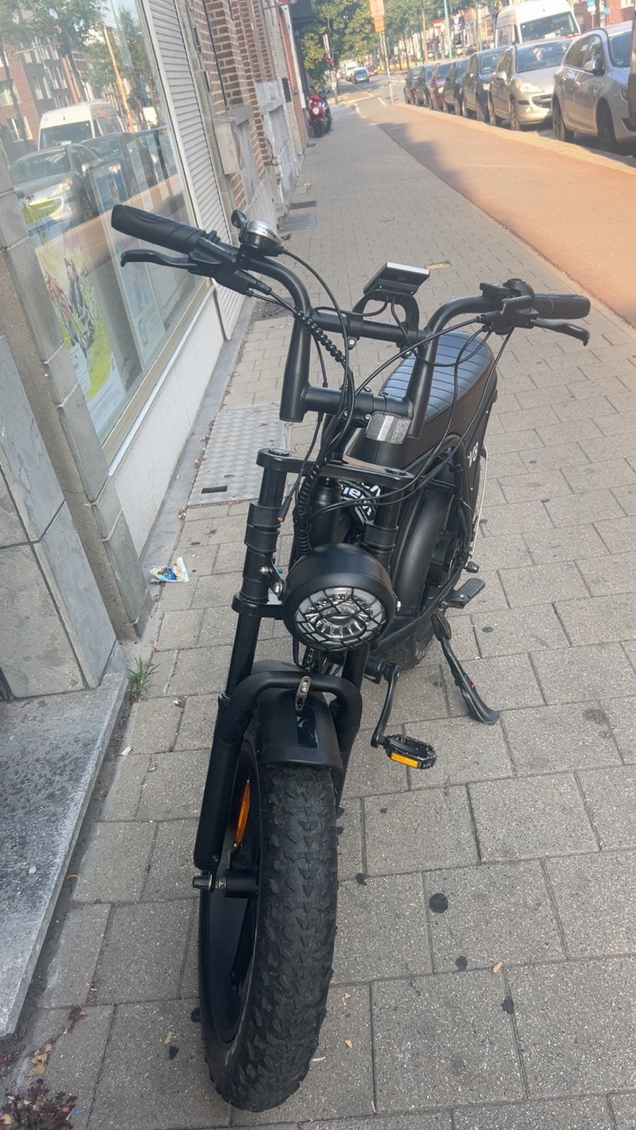 Fatbike v8, Fietsen en Brommers, Elektrische fietsen, Zo goed als nieuw, 51 tot 55 cm, 50 km per accu of meer, Ophalen