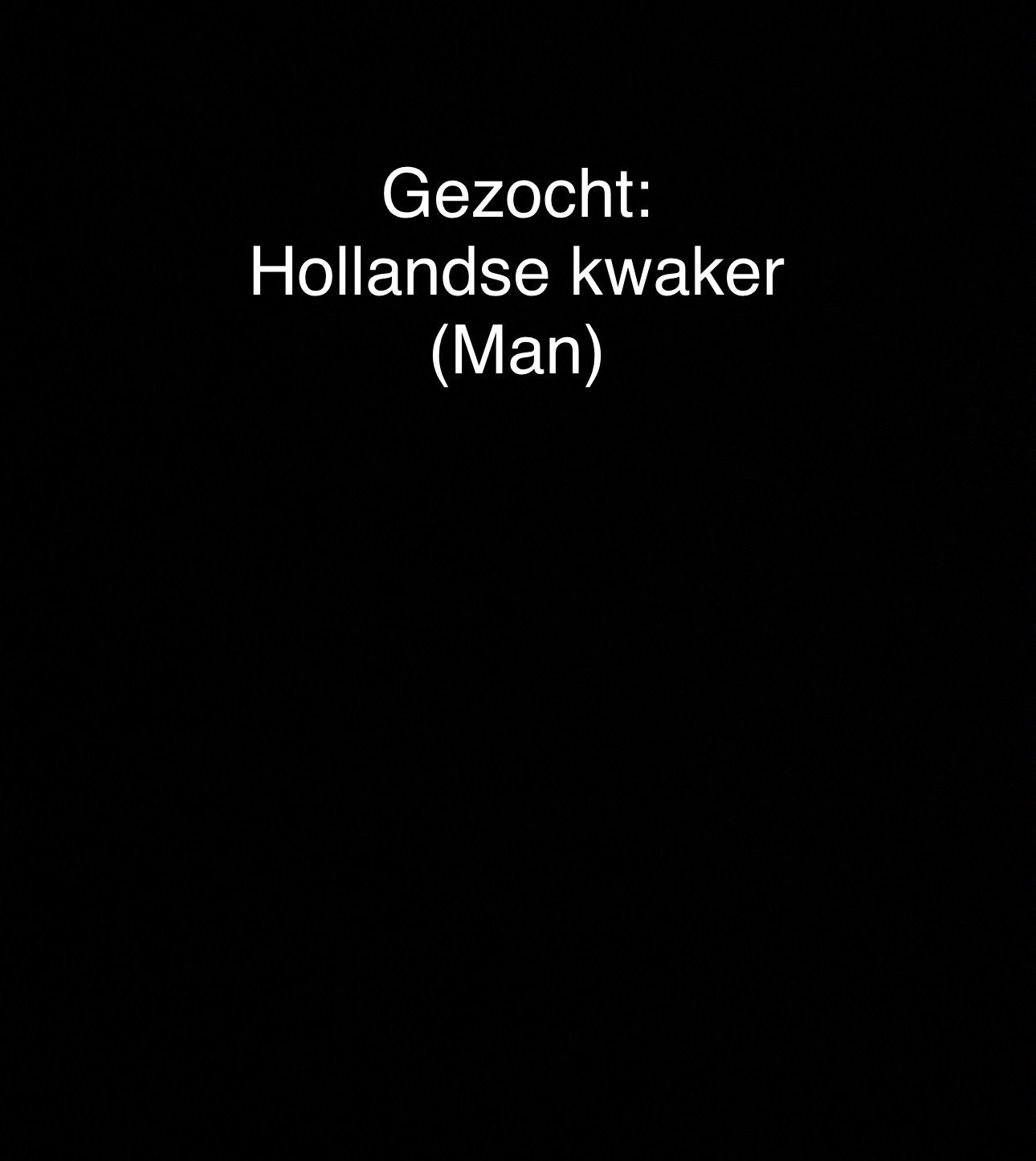 Gezocht: Hollandse kwaker (man), Dieren en Toebehoren, Pluimvee, Mannelijk, Eend