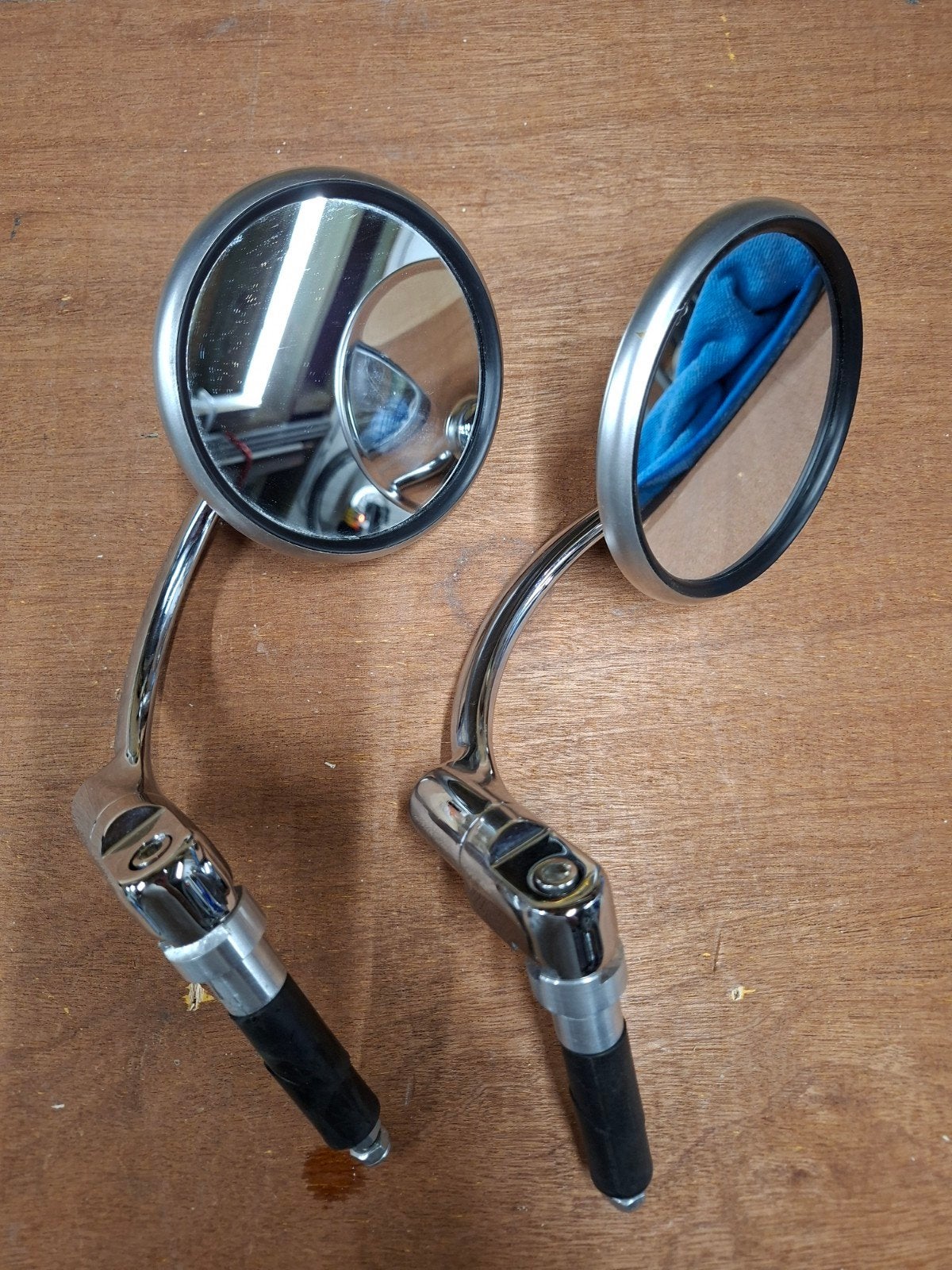 Chrome motorspiegels, Motoren, Ophalen, Gebruikt