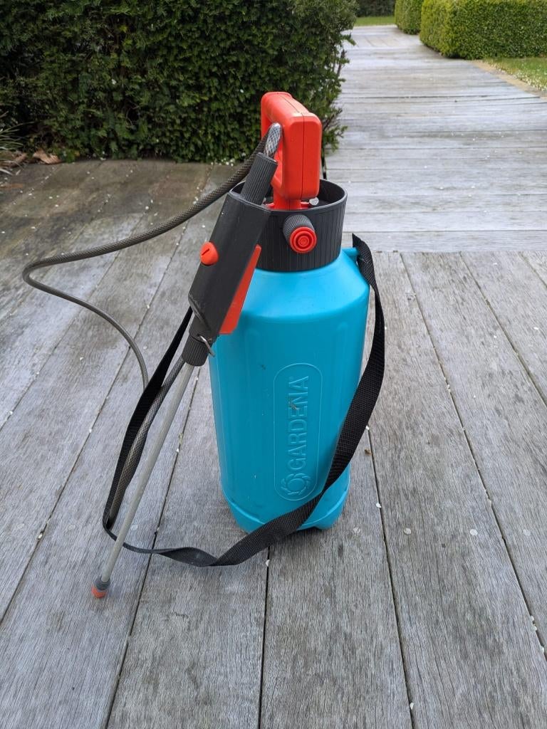 Gardena drukspuit 5L, Jardin & Terrasse, Pesticides, Enlèvement, Utilisé, Répression des mauvaises herbes