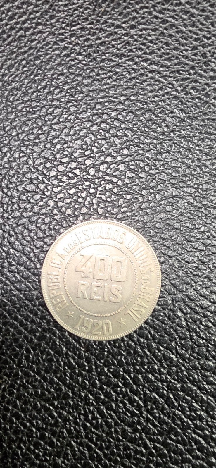 Brasil 400 reis 1920, Timbres & Monnaies, Enlèvement ou Envoi