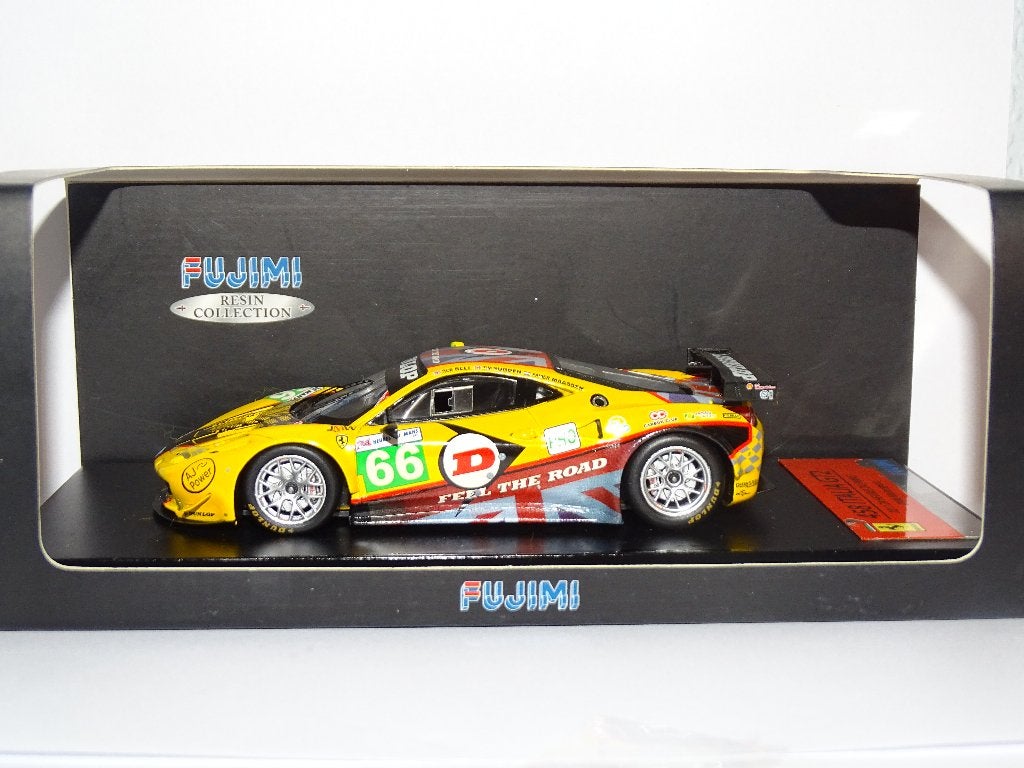Fujumi 1:43 Ferrari F458 ITALIA GT2 à 24h du Mans, Enlèvement ou Envoi, Comme neuf, Voiture, Autres marques