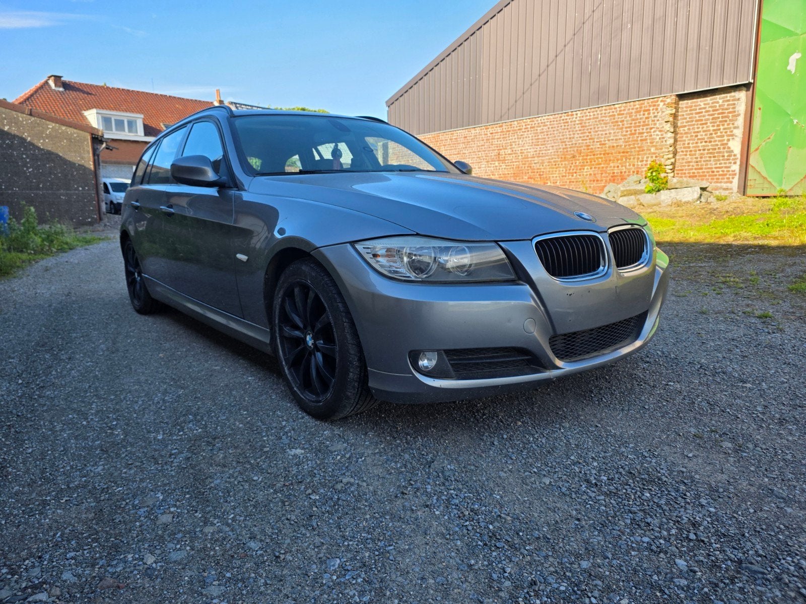 BMW E91 318D Touring 100KW, Achat, Entreprise, Boîte manuelle, Noir