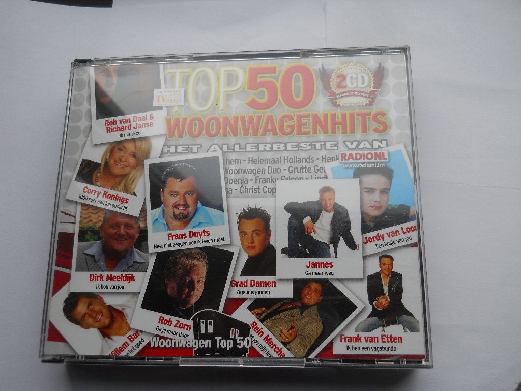 2 CD BOX - TOP 50 WOONWAGENHITS, CD & DVD, En néerlandais, Enlèvement ou Envoi, Premier pressage, Comme neuf
