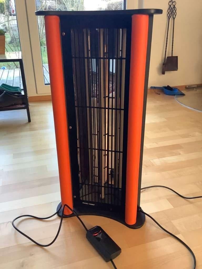 Physiotherm mobiler Infrarotstrahler, Sport en Fitness, Sauna, Ophalen of Verzenden, Zo goed als nieuw, Infrarood, Complete sauna