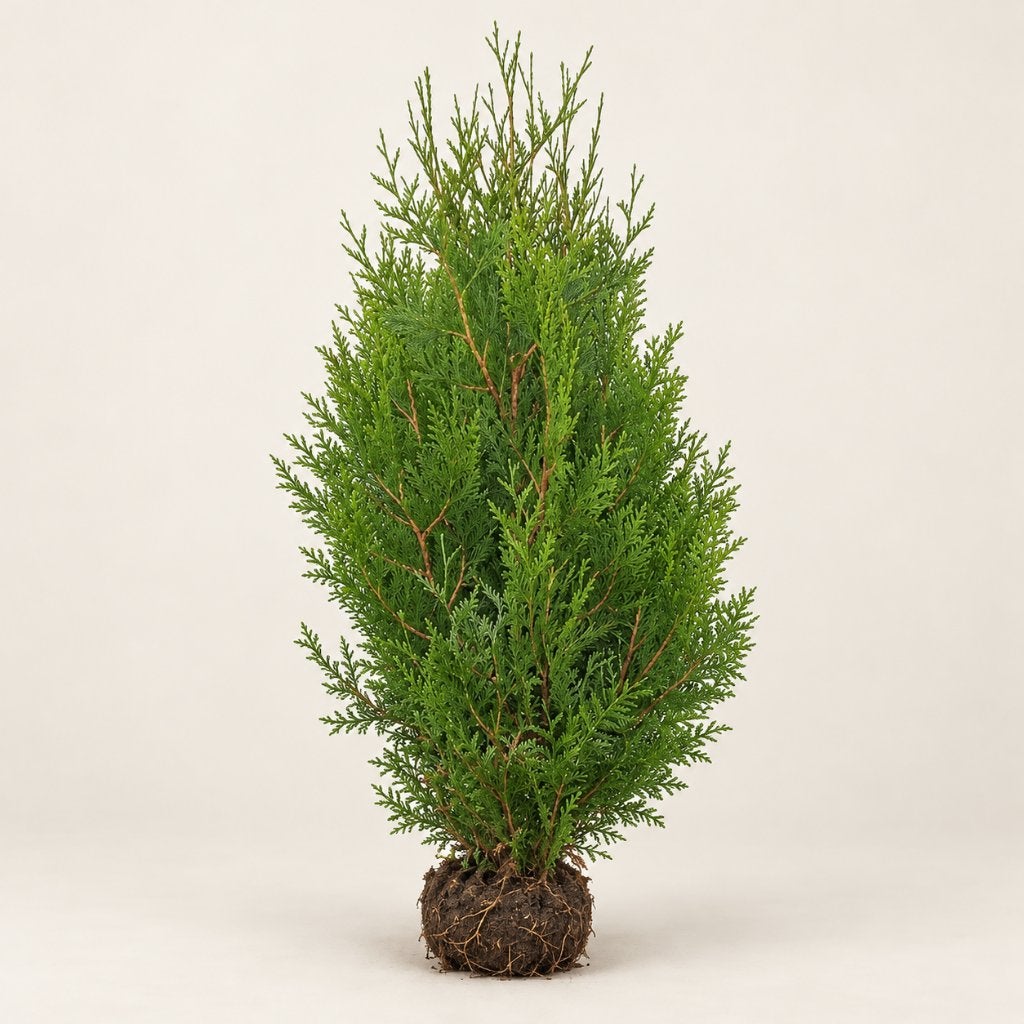 THUJA PLICATA ‘ATROVIRENS’ · LEVENSBOOM, Enlèvement, Conifère, Haie
